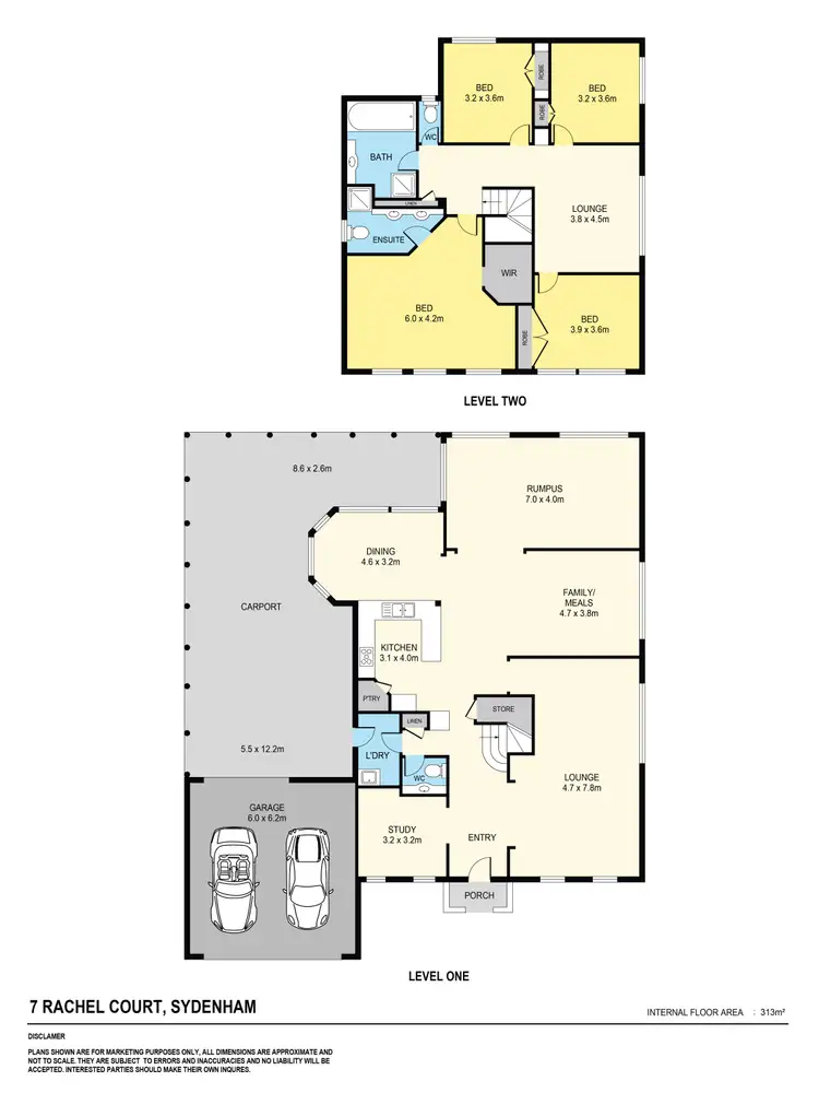 Floorplan of Homely house listing, 7 Rachel Court, Sydenham VIC 3037