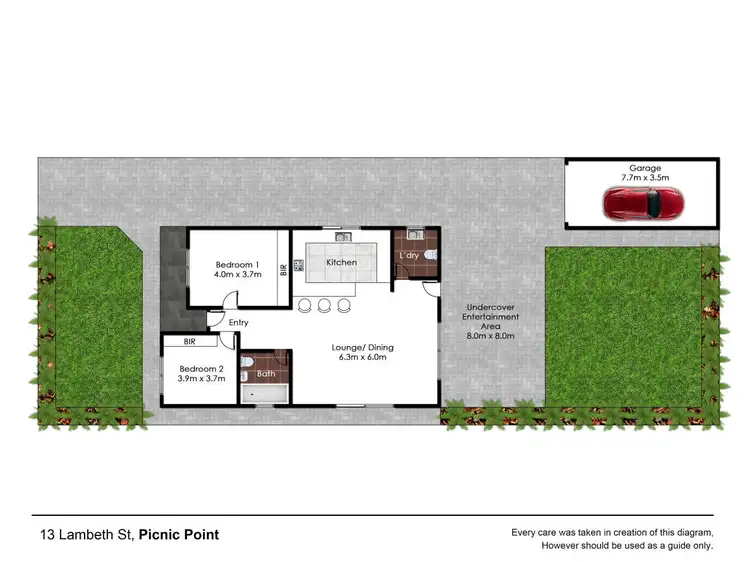 Floorplan of Homely house listing, 13 Lambeth Street, Panania NSW 2213