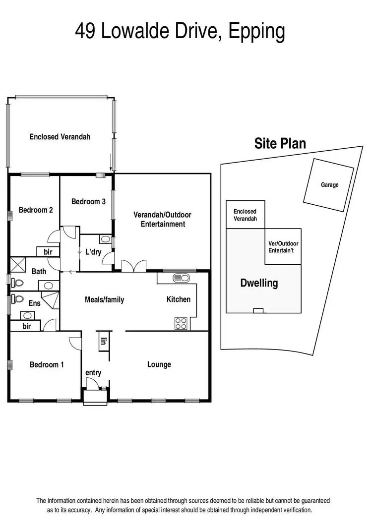 Floorplan of Homely house listing, 49 Lowalde Drive, Epping VIC 3076