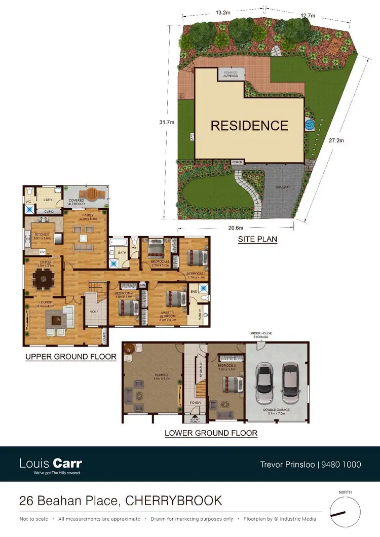 Floorplan of Homely house listing, 26 Beahan Place, Cherrybrook NSW 2126