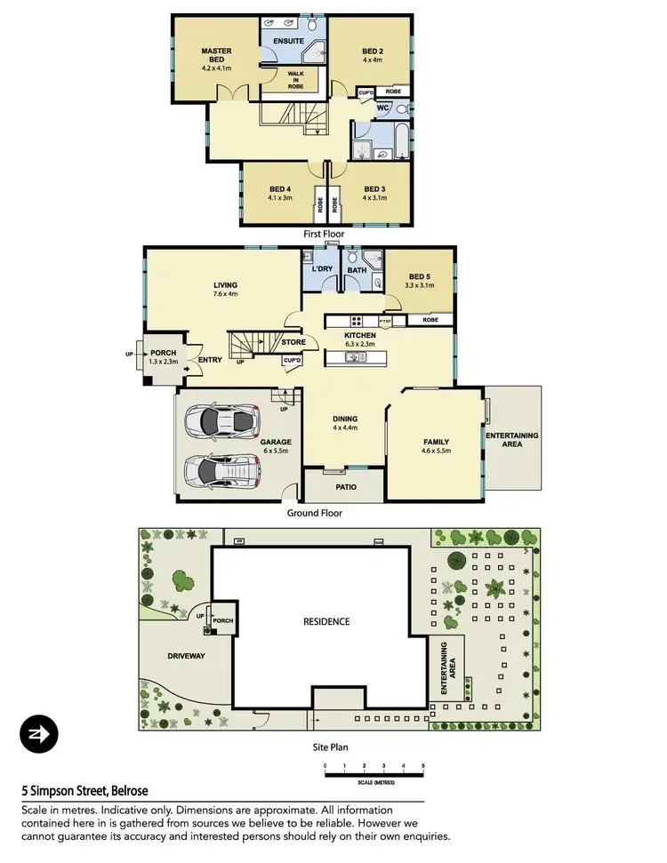 Floorplan of Homely house listing, 5 Simpson Street, Belrose NSW 2085