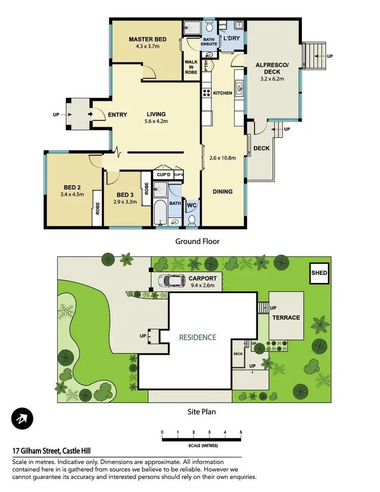 Floorplan of Homely house listing, 17 Gilham Street, Castle Hill NSW 2154