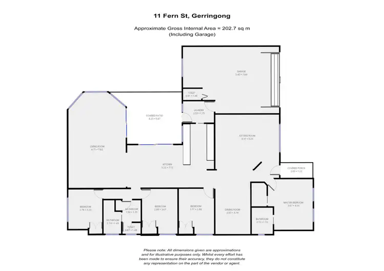 Floorplan of Homely house listing, 11 Fern Street, Gerringong NSW 2534