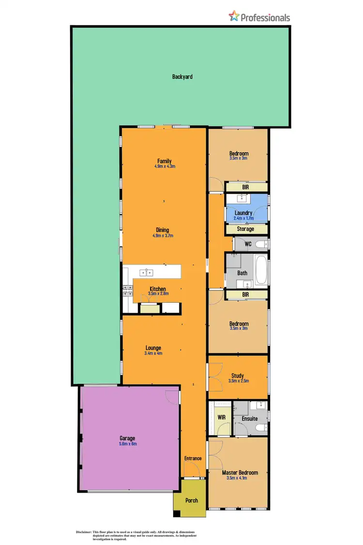 Floorplan of Homely house listing, 17 Etheridge Rise, Caroline Springs VIC 3023