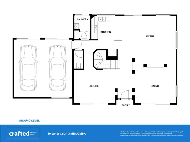 Floorplan of Homely house listing, 19 Janet Court, Jimboomba QLD 4280