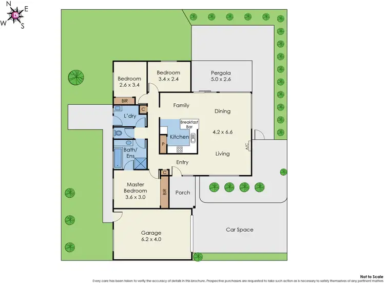 Floorplan of Homely townhouse listing, 2/45 Albenca Street, Mentone VIC 3194