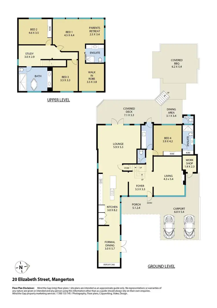 Floorplan of Homely house listing, 20 Elizabeth Street, Mangerton NSW 2500