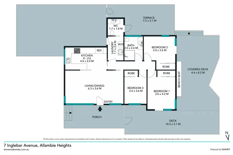 Floorplan of Homely house listing, 7 Inglebar Avenue, Allambie Heights NSW 2100