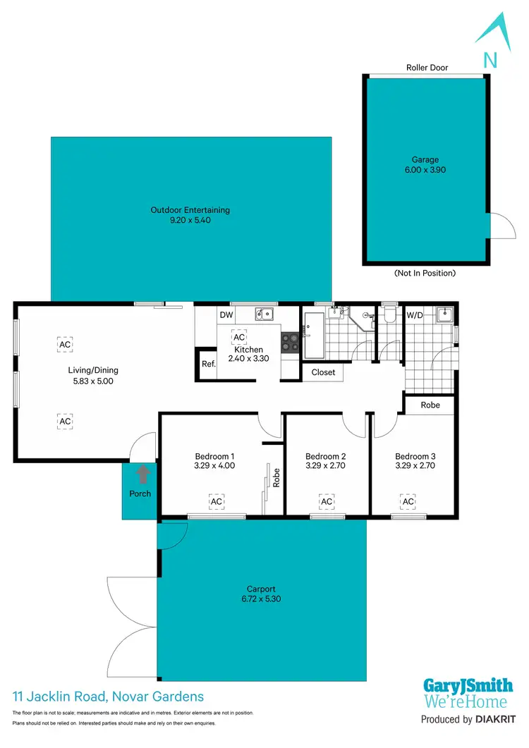 Floorplan of Homely house listing, 11 Jacklin Road, Novar Gardens SA 5040