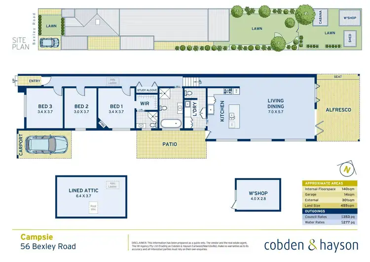 Floorplan of Homely house listing, 56 Bexley Road, Campsie NSW 2194