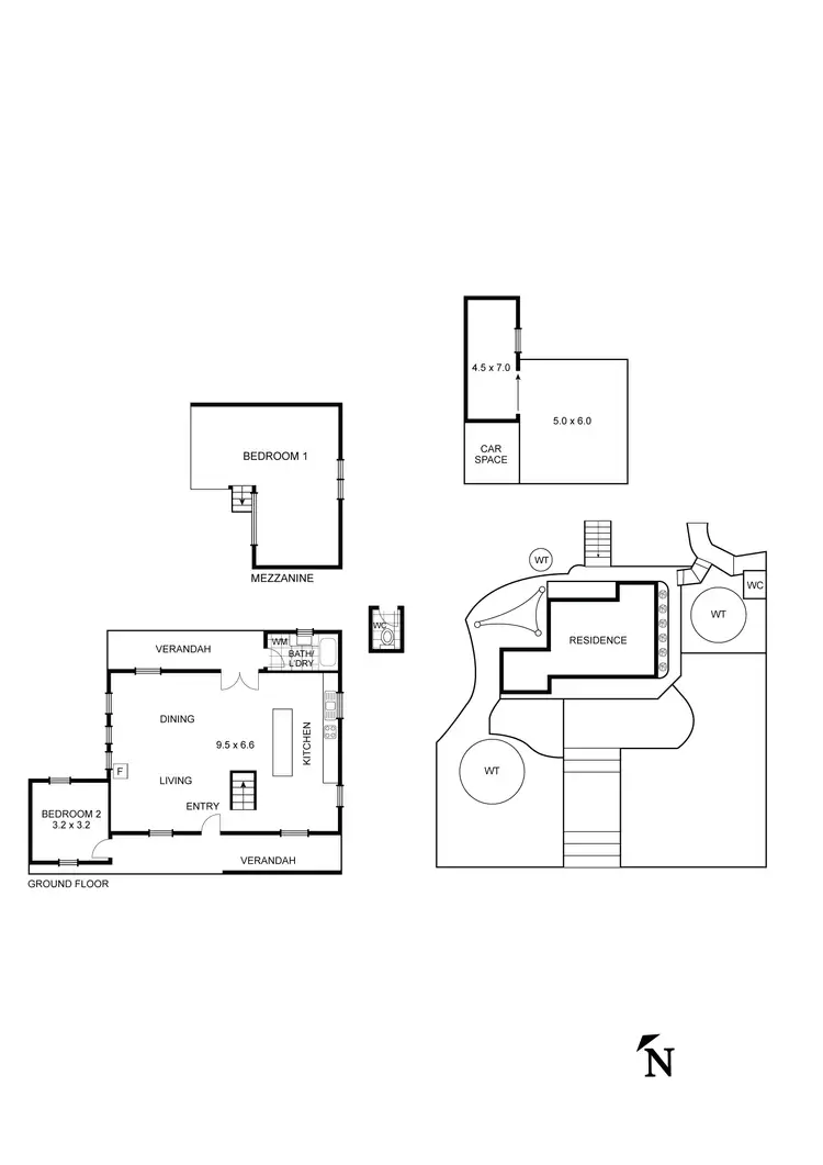 Floorplan of Homely rural property listing, 22 Turramurra Road, Lockwood VIC 3551