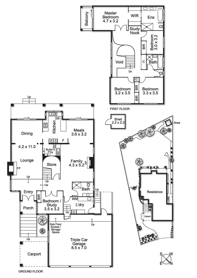 Floorplan of Homely house listing, 22 Eric Avenue, Templestowe Lower VIC 3107