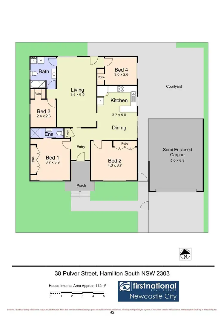Floorplan of Homely house listing, 38 Pulver Street, Hamilton South NSW 2303