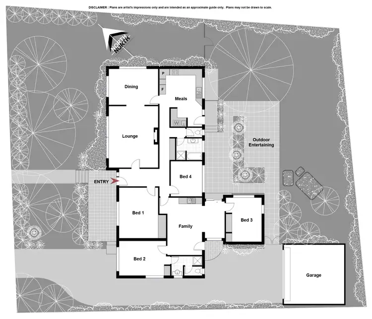 Floorplan of Homely house listing, 3 Golden Grove, Red Hill ACT 2603