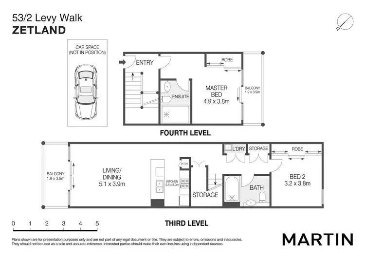 Floorplan of Homely apartment listing, 53/2 Levy Walk, Zetland NSW 2017