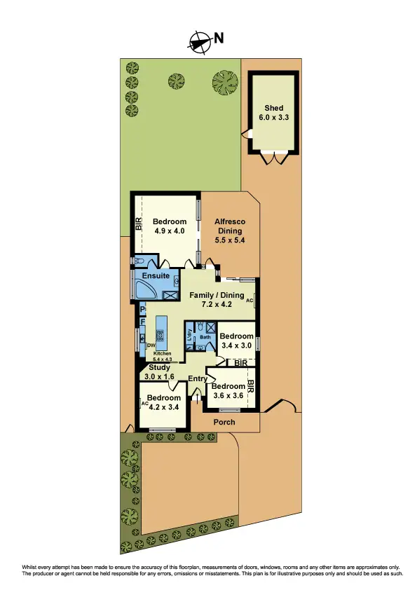 Floorplan of Homely house listing, 599 Melbourne Road, Spotswood VIC 3015