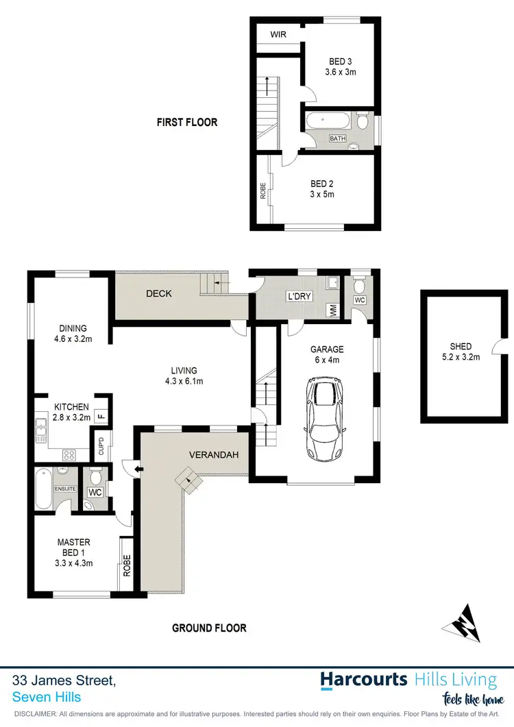 Floorplan of Homely house listing, 33 James Street, Seven Hills NSW 2147