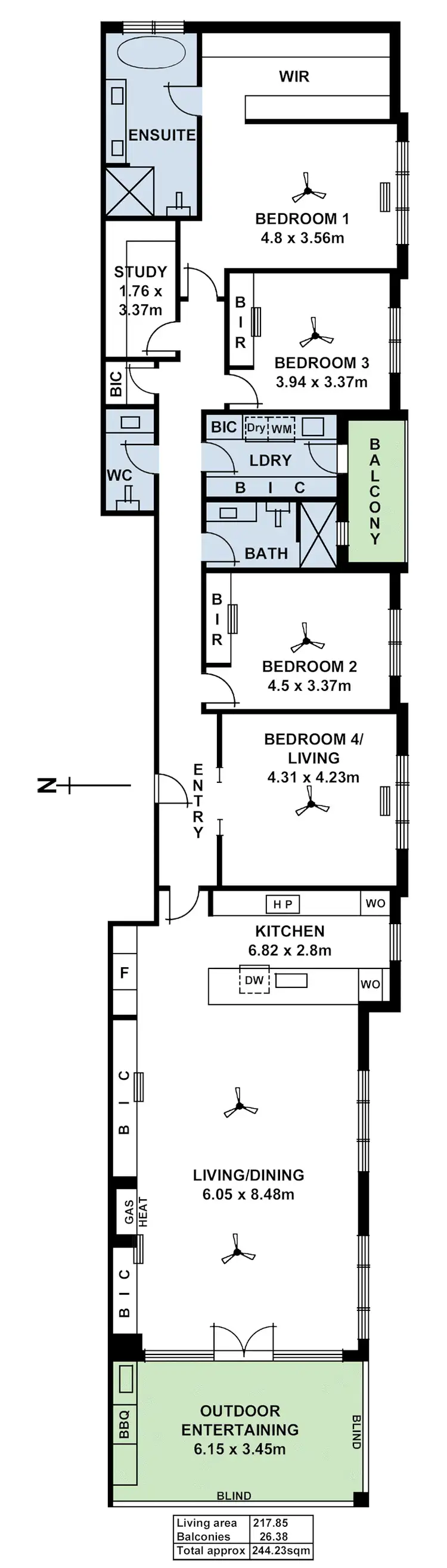 Floorplan of Homely apartment listing, 5/40 Esplanade, Somerton Park SA 5044