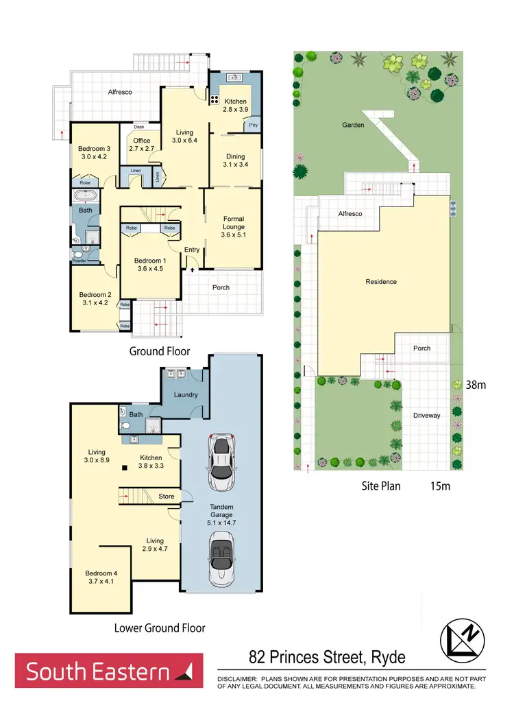 Floorplan of Homely house listing, 82 Princes Street, Ryde NSW 2112