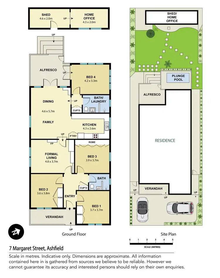 Floorplan of Homely house listing, 7 Margaret Street, Ashfield NSW 2131