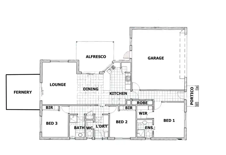 Floorplan of Homely house listing, 3 Edgewater Close, Eaglehawk VIC 3556