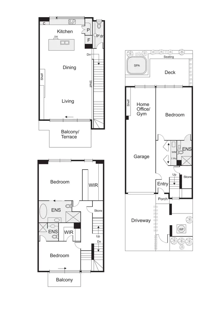 Floorplan of Homely house listing, 36 Selwyn Avenue, Elwood VIC 3184