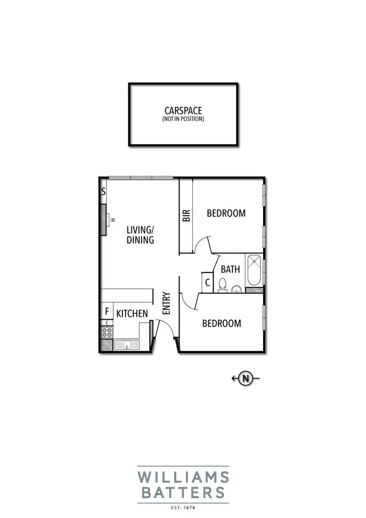 Floorplan of Homely apartment listing, 10/14 Tivoli Place, South Yarra VIC 3141