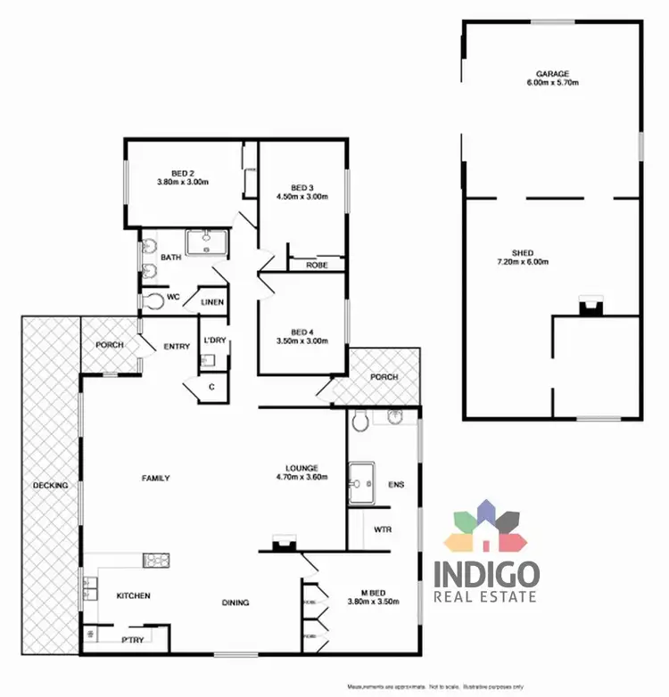 Floorplan of Homely house listing, 36 Elgin Road, Beechworth VIC 3747