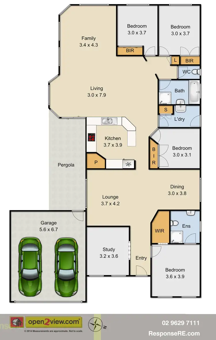 Floorplan of Homely house listing, 4 Bluegum Grove, Glenwood NSW 2768