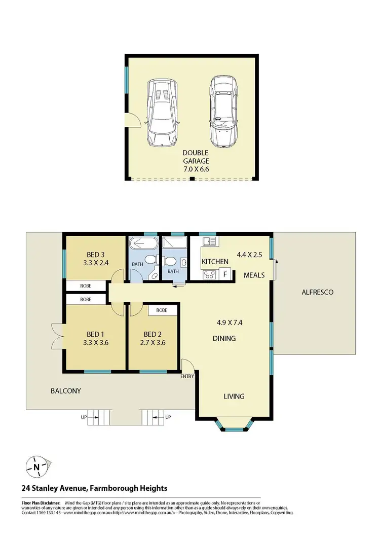 Floorplan of Homely house listing, 24 Stanley Avenue, Farmborough Heights NSW 2526