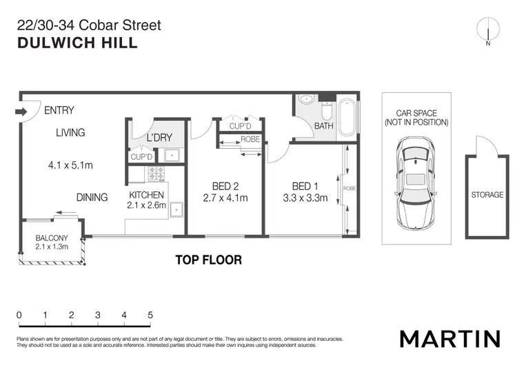 Floorplan of Homely apartment listing, 22/30-34 Cobar Street, Dulwich Hill NSW 2203