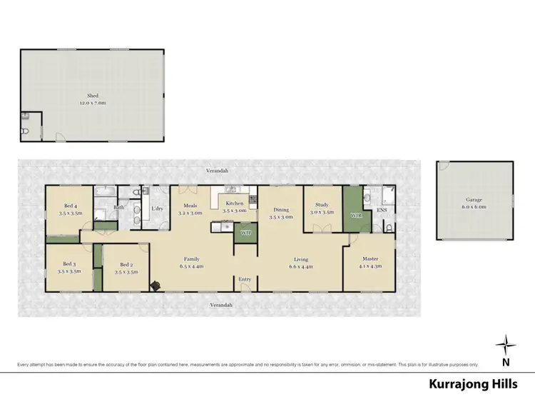 Floorplan of Homely house listing, 3/276 Hermitage Road, Kurrajong Hills NSW 2758