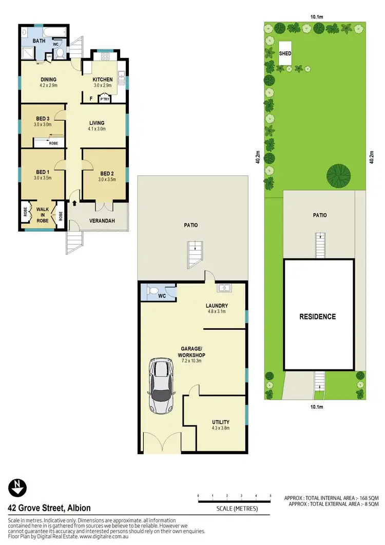 Floorplan of Homely house listing, 42 Grove Street, Albion QLD 4010