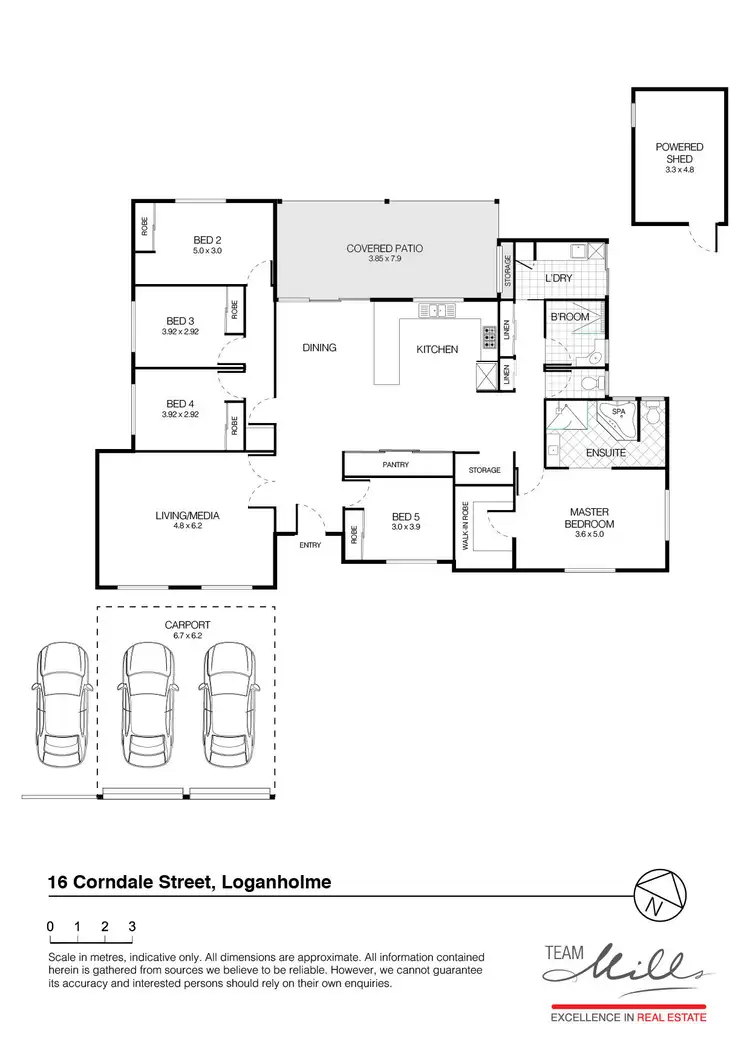 Floorplan of Homely house listing, 16 Corndale Street, Loganholme QLD 4129