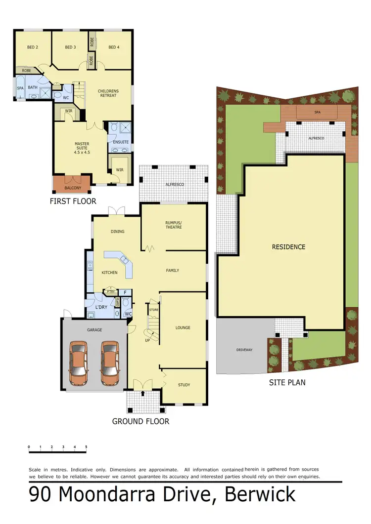 Floorplan of Homely house listing, 90 Moondarra Drive, Berwick VIC 3806