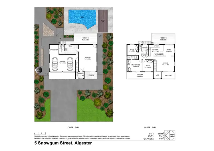 Floorplan of Homely house listing, 5 Snowgum Street, Algester QLD 4115