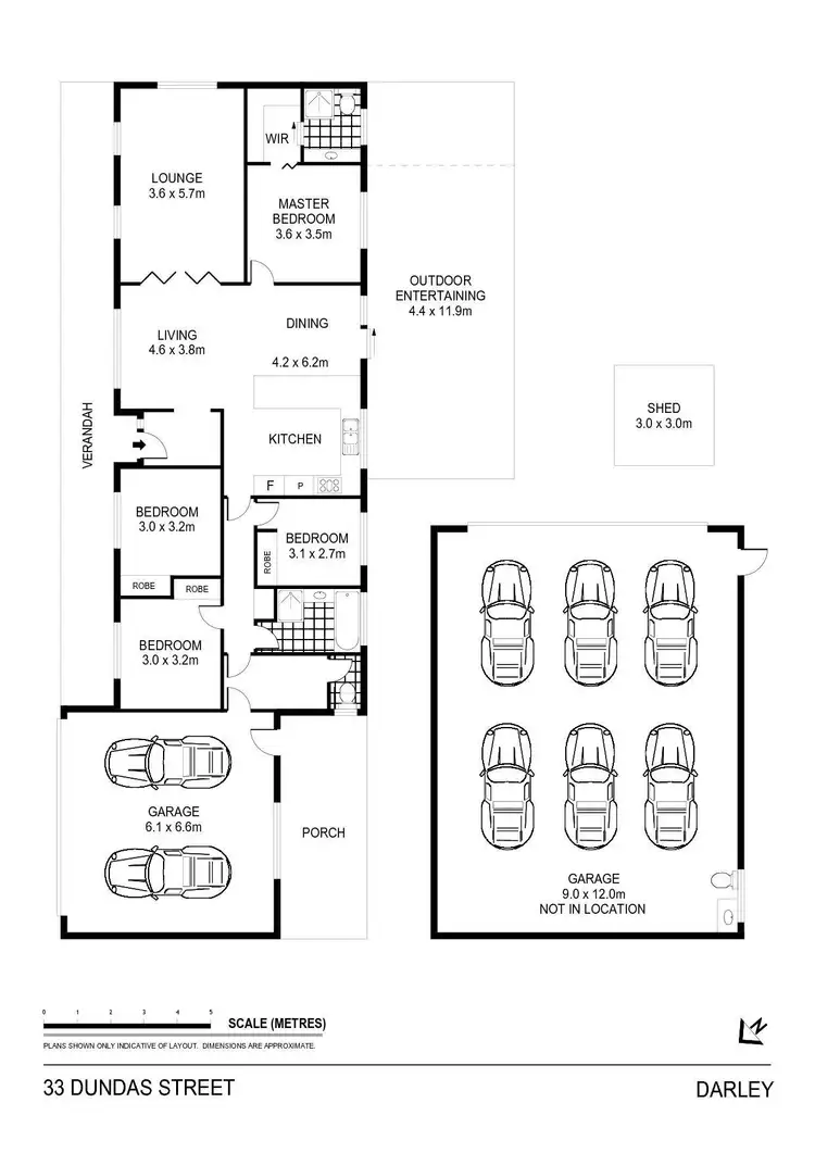 Floorplan of Homely house listing, 33 Dundas Street, Darley VIC 3340