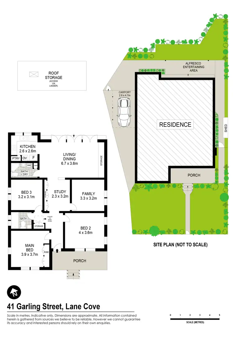 Floorplan of Homely house listing, 41 Garling Street, Lane Cove NSW 2066