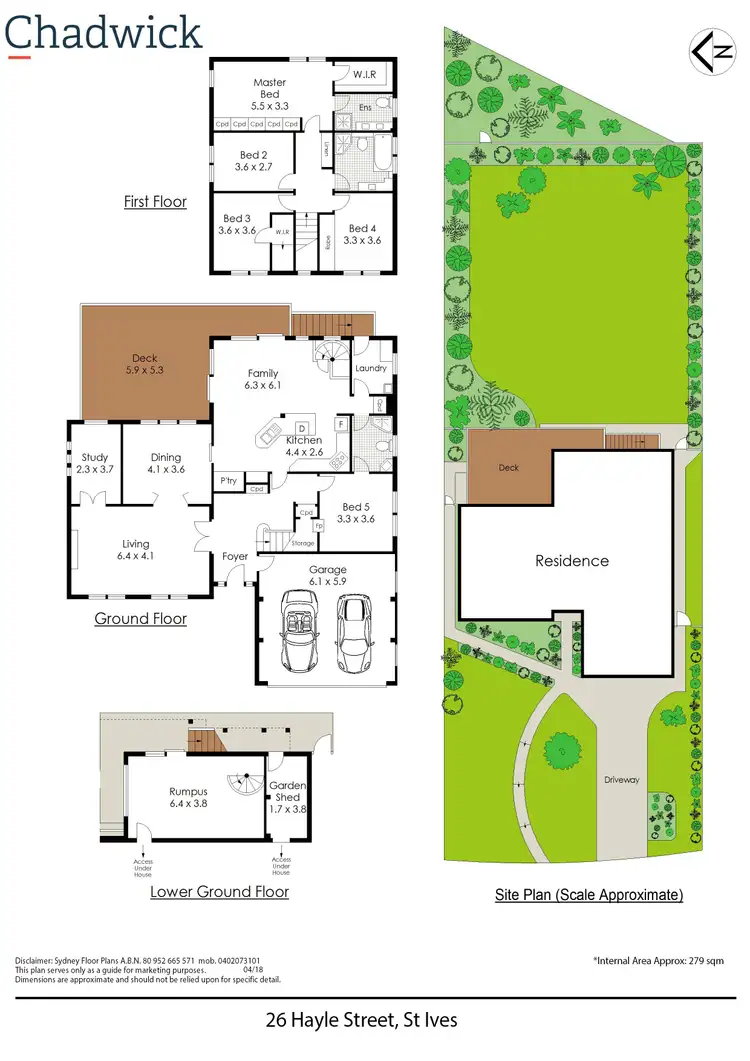 Floorplan of Homely house listing, 26 Hayle Street, St Ives NSW 2075
