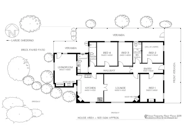 Floorplan of Homely house listing, 55 McCoy Street, Eddington VIC 3472