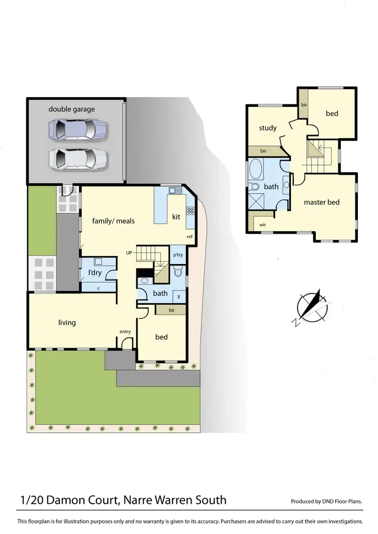 Floorplan of Homely house listing, 1/20 Damon Close, Narre Warren South VIC 3805