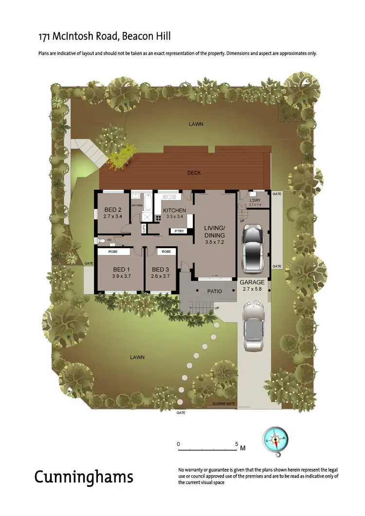 Floorplan of Homely house listing, 171 McIntosh Road, Beacon Hill NSW 2100
