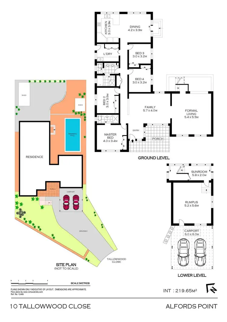 Floorplan of Homely house listing, 10 Tallowwood Close, Alfords Point NSW 2234