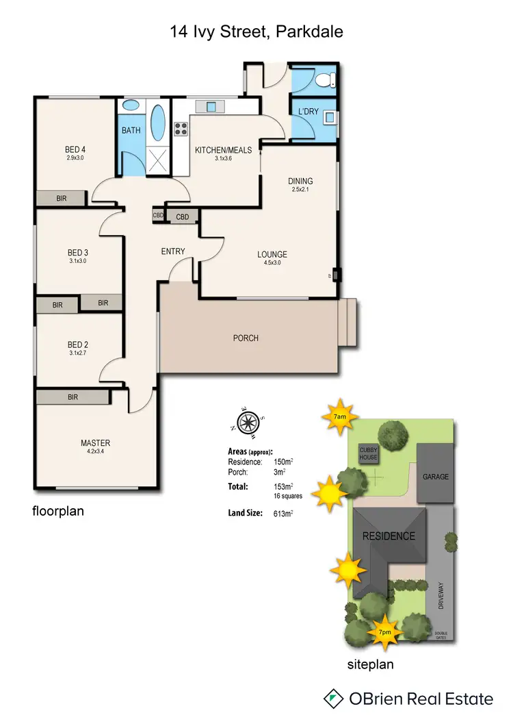 Floorplan of Homely house listing, 14 Ivy Street, Parkdale VIC 3195