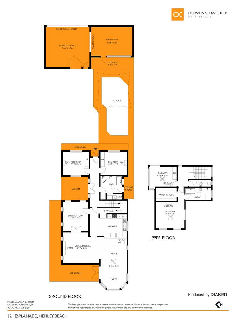 Floorplan of Homely house listing, 221 Esplanade, Henley Beach SA 5022