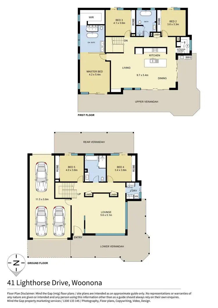 Floorplan of Homely house listing, 41 Lighthorse Drive, Woonona NSW 2517