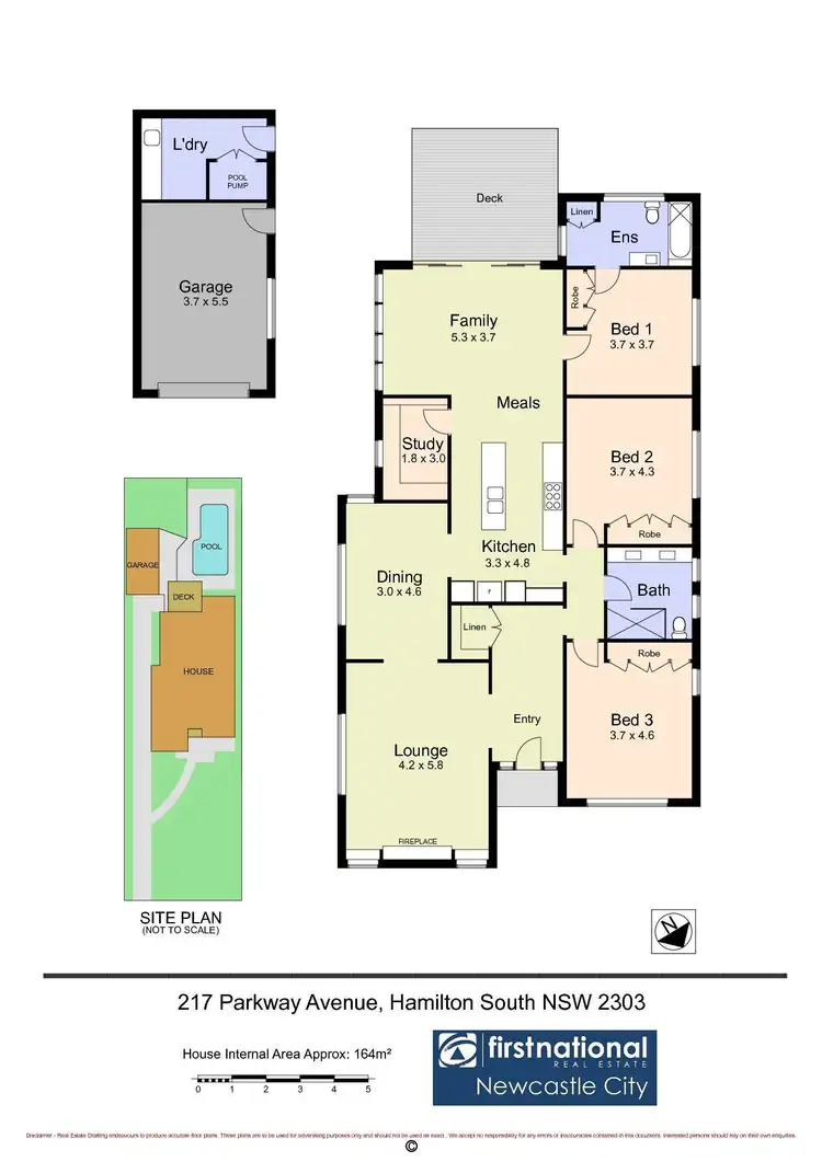 Floorplan of Homely house listing, 217 Parkway Avenue, Hamilton South NSW 2303