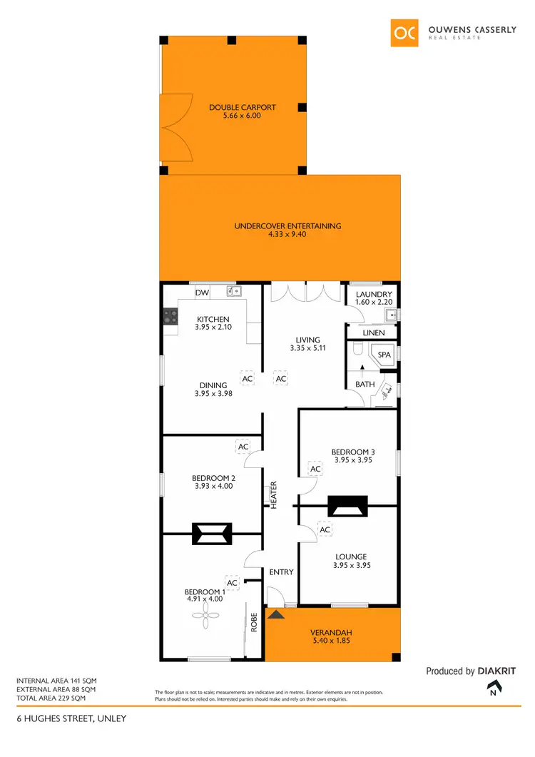 Floorplan of Homely house listing, 6 Hughes Street, Unley SA 5061