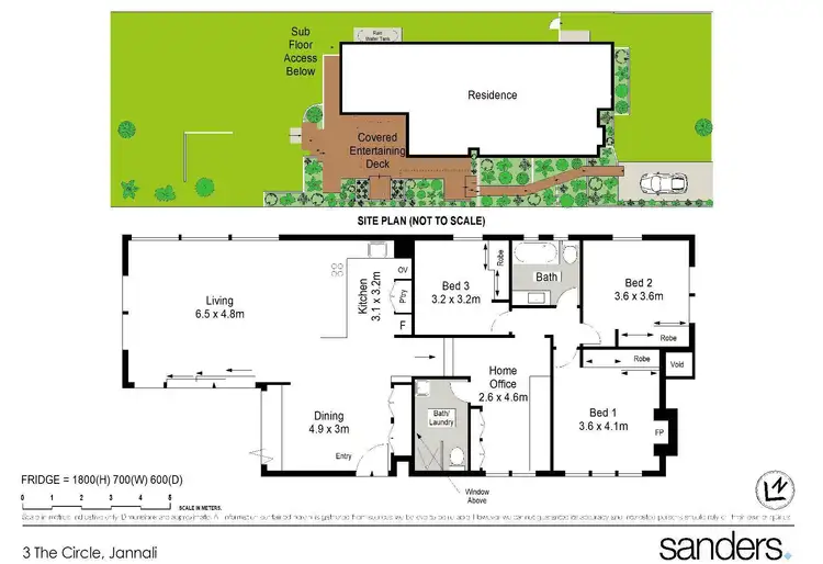 Floorplan of Homely house listing, 3 The Circle, Jannali NSW 2226