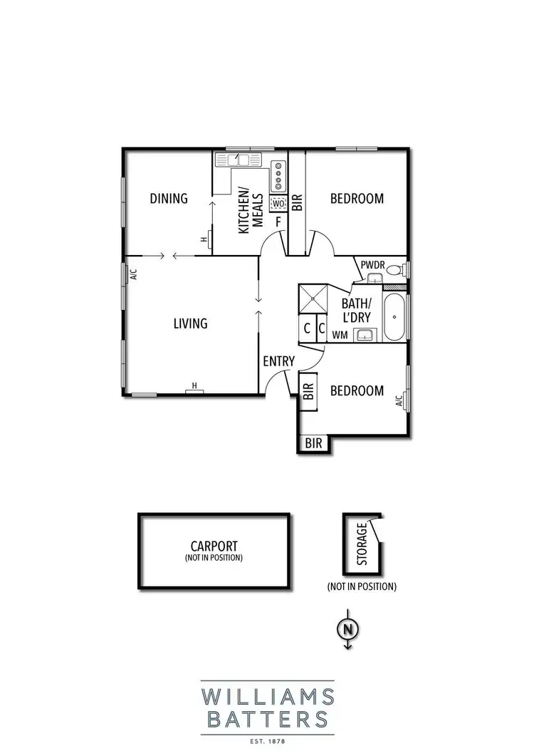Floorplan of Homely apartment listing, 20/17 Tivoli Place, South Yarra VIC 3141